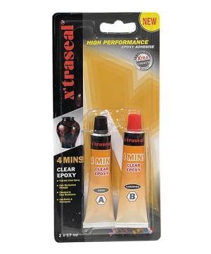 Keo dán Epoxy X traseal 4 Minutes Clear 17ml x 2