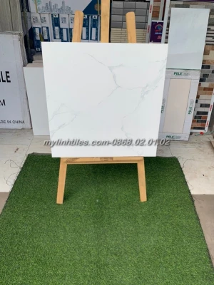Gạch màu trắng vân đá 60x60 giá rẻ