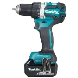 Máy khoan búa vặn vít dùng pin Makita DDF484RFE 18V