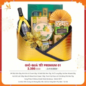 Giỏ Quà Tết Premium 01