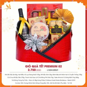 Giỏ Quà Tết Premium 02
