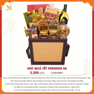 Giỏ Quà Tết Premium 06