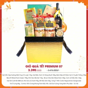 Giỏ Quà Tết Premium 07