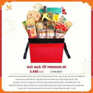 Giỏ Quà Tết Premium 09