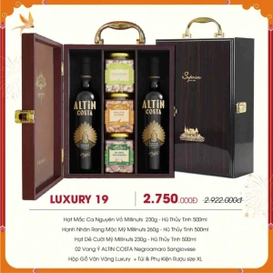 Hộp quà Tết Luxury 19