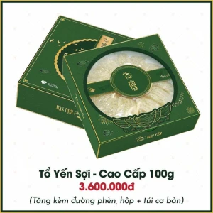 Tổ Yến Sợi Bửu Yến - Cao Cấp 100g