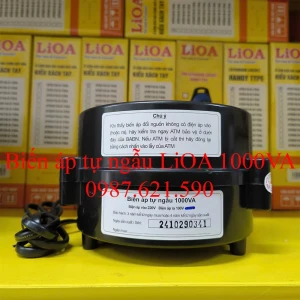 Biến Áp Tự Ngẫu LiOA 1000VA DN010 - Bộ Đổi Nguồn 1KVA