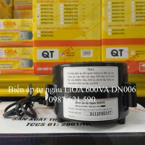 Biến Áp Tự Ngẫu LiOA 600VA DN006 - Bộ Đổi Nguồn 600VA