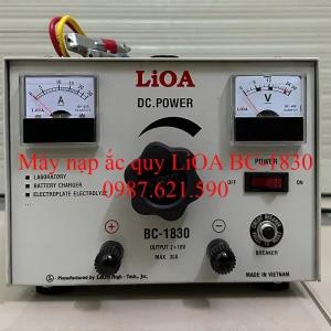 Máy Nạp Ắc Quy LiOA BC-1830 Sạc Bình 12V 30A