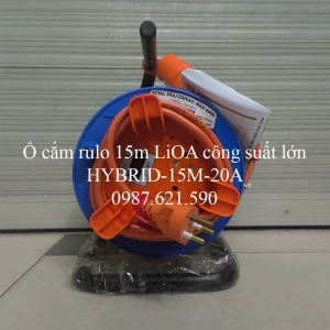Ổ Cắm Rulo LiOA 15M HYBRID-15M-20A Công Suất Lớn