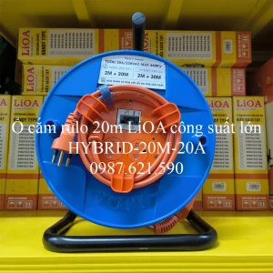 Ổ Cắm Rulo LiOA 20M HYBRID-20M-20A Công Suất Lớn
