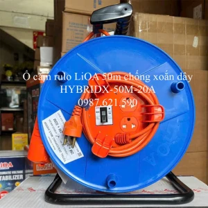 Ổ Cắm Rulo LiOA HYBRIDX-50M-20A Chống Xoắn Dây