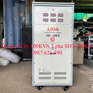 Ổn Áp LiOA 100KVA 3 Pha SH3-100KII Dải 260V