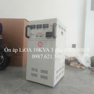 Ổn Áp LiOA 10KVA 3 Pha DR3-10KII Dải 160V