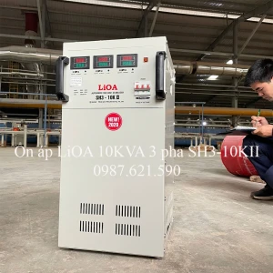 Ổn Áp LiOA 10KVA 3 Pha SH3-10KII Dải 260V