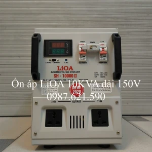 Ổn Áp LiOA 10KVA Dải 150V SH-10000II Thế Hệ Mới