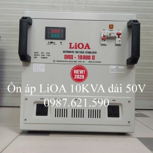 Ổn Áp LiOA 10KVA Dải 50V DRII-10000II Thế Hệ Mới