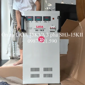 Ổn Áp LiOA 15KVA 3 Pha SH3-15KII Dải 260V