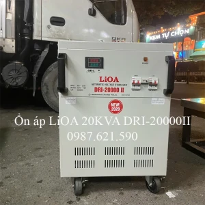 Ổn Áp LiOA 20KVA DRI-20000II Dải 90V Thế Hệ Mới