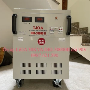 Ổn Áp LiOA 30KVA DRI-30000II Dải 90V Thế Hệ Mới