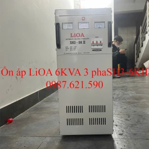 Ổn Áp LiOA 6KVA 3 Pha SH3-6KII 6KW Dải 260V