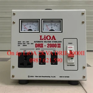 Ổn Áp LiOA DRII-2000II Dải 50V Chính Hãng Thế Hệ Mới