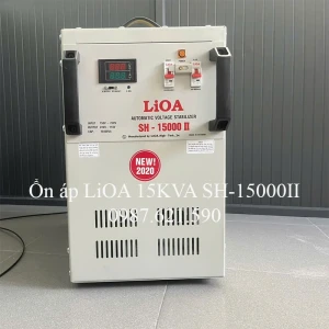 Ổn Áp LiOA SH-15000II 15KVA Dải 150V Thế Hệ Mới