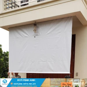 Bạt Che Nắng Mưa Tự Cuốn Mã H011