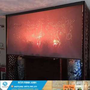 Tổng hợp 99 mẫu rèm che ban thờ khắc lazer hợp phong thủy