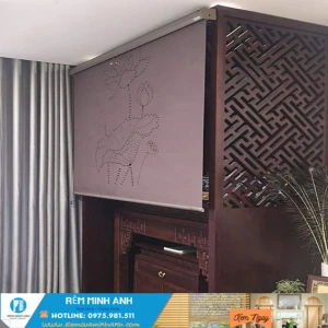 Tổng hợp 99 mẫu rèm che ban thờ khắc lazer hợp phong thủy