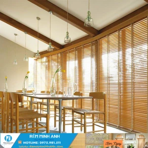 Rèm Sáo Gỗ Chống Nắng Đẹp Giá Rẻ Hãng Grace Home