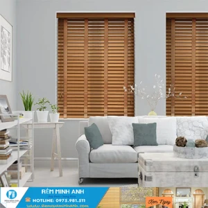 Rèm Sáo Gỗ Chống Nắng Đẹp Giá Rẻ Hãng Grace Home