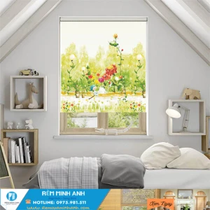 Rèm Cuốn Tranh, Rèm Cuốn In Tranh 3D Đẹp + Giá Siêu Rẻ