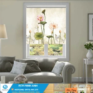 Rèm Cuốn Tranh, Rèm Cuốn In Tranh 3D Đẹp + Giá Siêu Rẻ