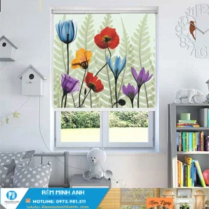 Rèm Cuốn Tranh, Rèm Cuốn In Tranh 3D Đẹp + Giá Siêu Rẻ