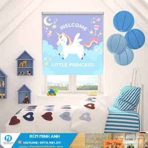 Rèm Cuốn In Tranh Trẻ Em Cute Dễ Thương Rèm Minh Anh