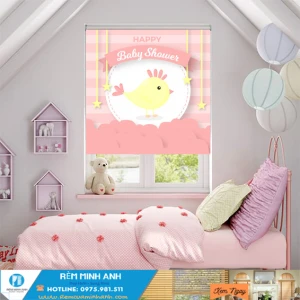 Rèm Cuốn In Tranh Trẻ Em Cute Dễ Thương Rèm Minh Anh