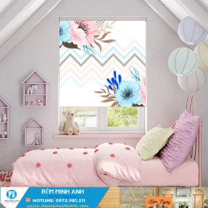 Rèm Cuốn In Tranh Trẻ Em Cute Dễ Thương Rèm Minh Anh