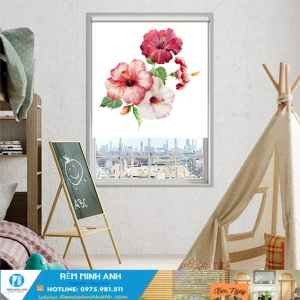 Rèm Cuốn In Tranh Trẻ Em Cute Dễ Thương Rèm Minh Anh