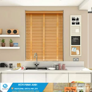 Rèm Sáo Gỗ Chống Nắng Đẹp Giá Rẻ Hãng Grace Home