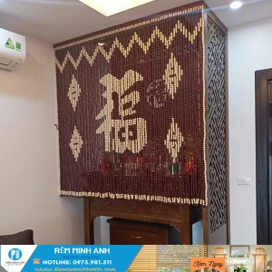 Rèm Hạt Gỗ - Giải Pháp Phong Thủy Của Mọi Nhà