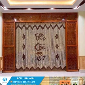 Rèm Hạt Gỗ - Giải Pháp Phong Thủy Của Mọi Nhà