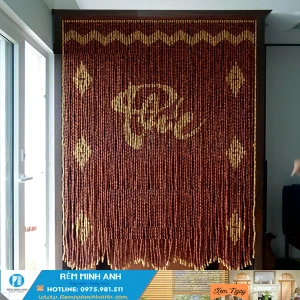 Rèm Hạt Gỗ  - Giải Pháp Phong Thủy Của Mọi Nhà