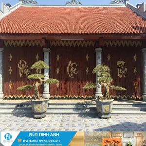 Rèm Hạt Gỗ - Giải Pháp Phong Thủy Của Mọi Nhà