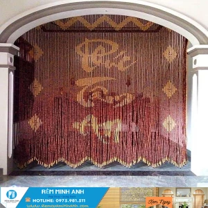 Rèm Hạt Gỗ  - Giải Pháp Phong Thủy Của Mọi Nhà