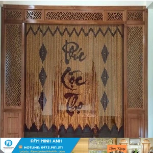 Rèm Hạt Gỗ  - Giải Pháp Phong Thủy Của Mọi Nhà