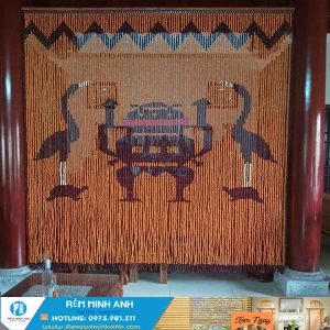 Rèm Hạt Gỗ  - Giải Pháp Phong Thủy Của Mọi Nhà