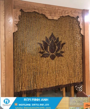 Rèm Hạt Gỗ  - Giải Pháp Phong Thủy Của Mọi Nhà