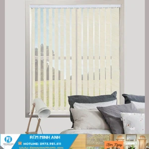 Rèm lá dọc | Mẫu rèm lá dọc văn phòng giá rẻ hiện đại