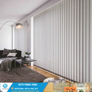 Rèm lá dọc | Mẫu rèm lá dọc văn phòng giá rẻ hiện đại